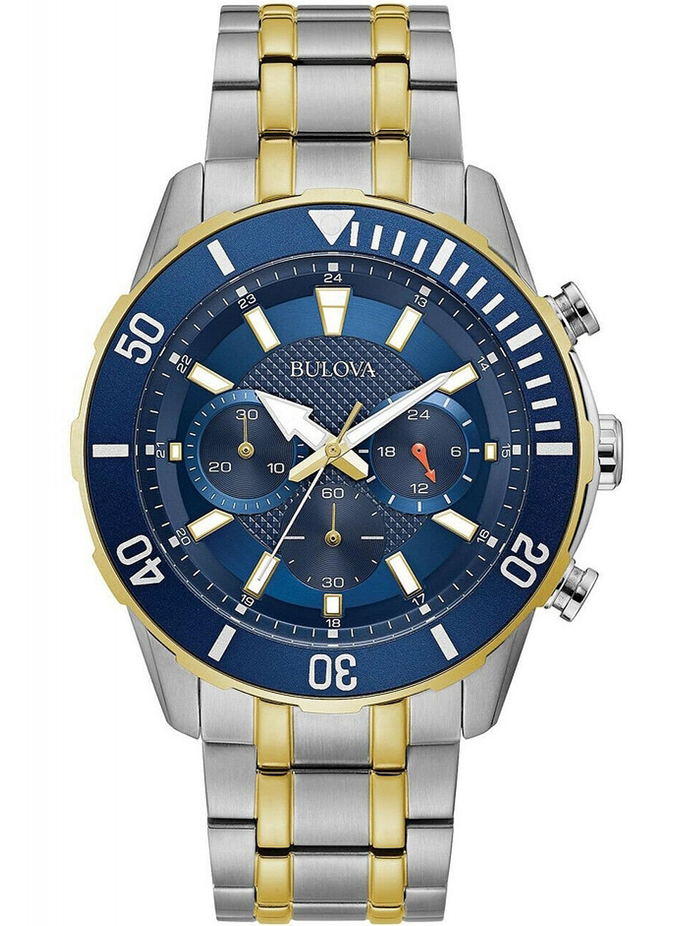 Bulova 98A246 นาฬิาผูู้ชาย Classic Chronograph Quartz Men's Watch