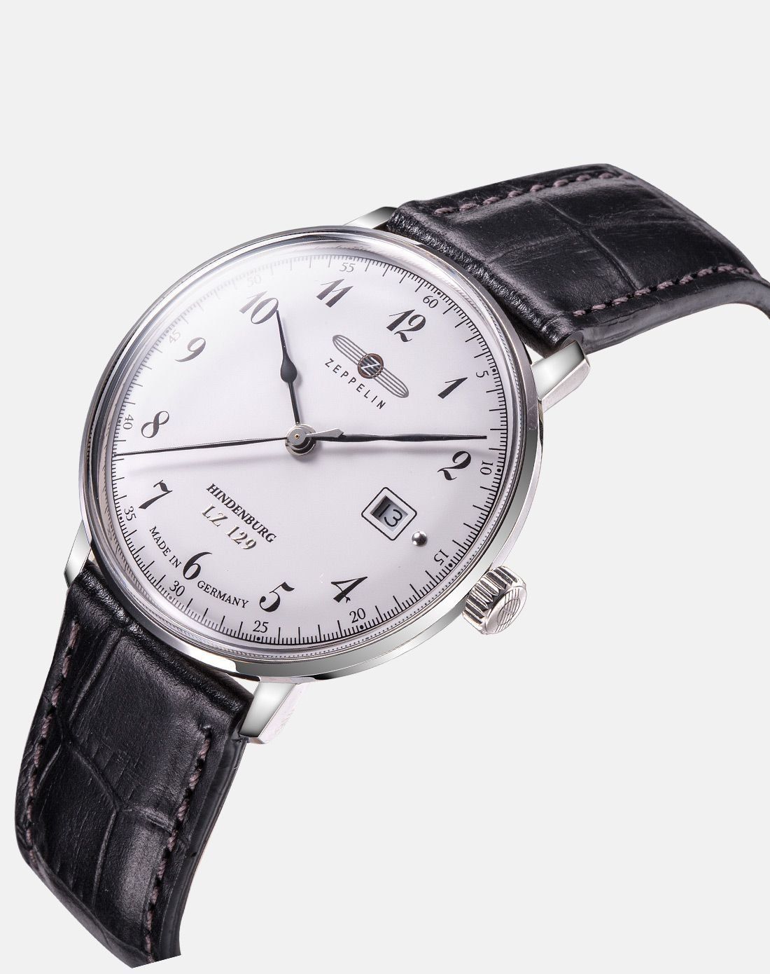 Zeppelin 7046-1 นาฬิกาผู้ชาย Series LZ129 Hindenburg Quartz Men's Watch Made In Germany