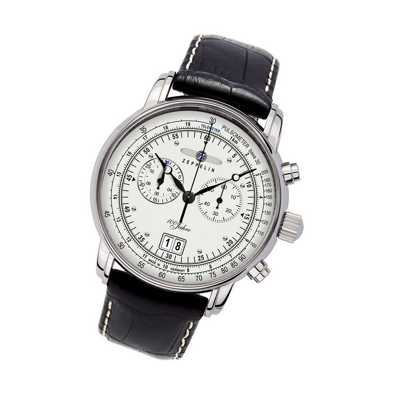 Zeppelin 7690-1 นาฬิกาผู้ชาย Series 100 Years ED.1 Quartz Men's Watch Made In Germany