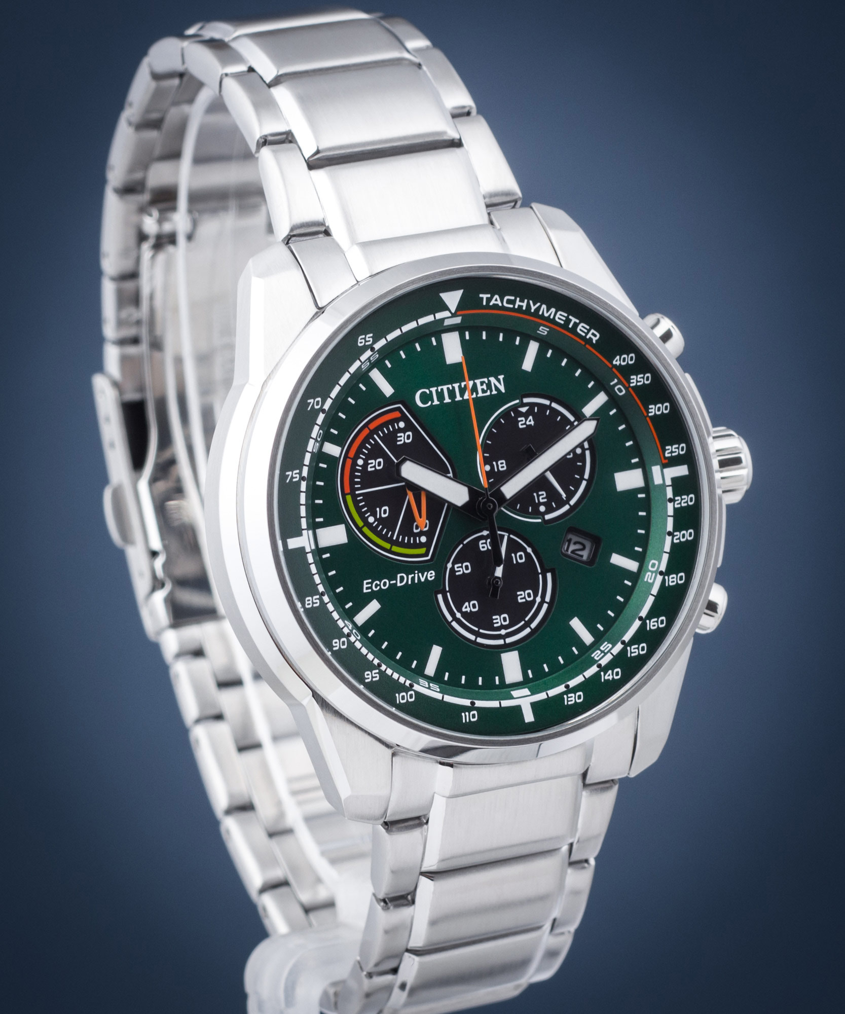Citizen AT1190-87X นาฬิกาผู้ชาย Eco-Drive Chronograph Men's Watch