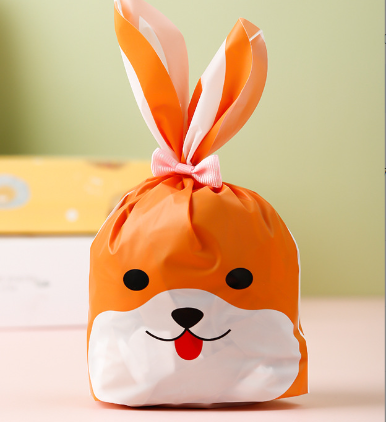 ถุงผูกหูกระต่าย ขนาด 13.5x22 ซม. แพ็คละ 47-50 ใบ (ชุดที่ 3/3)