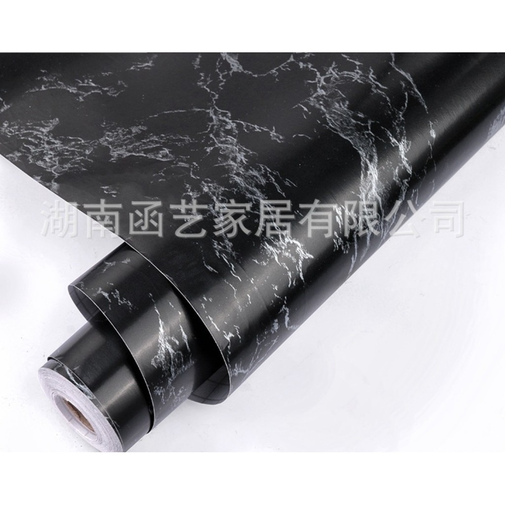 วอลเปเปอร์ติดผนัง ลายหินอ่อนและลายอื่นๆ มีกาวในตัว ติดได้ด้วยตัวเอง