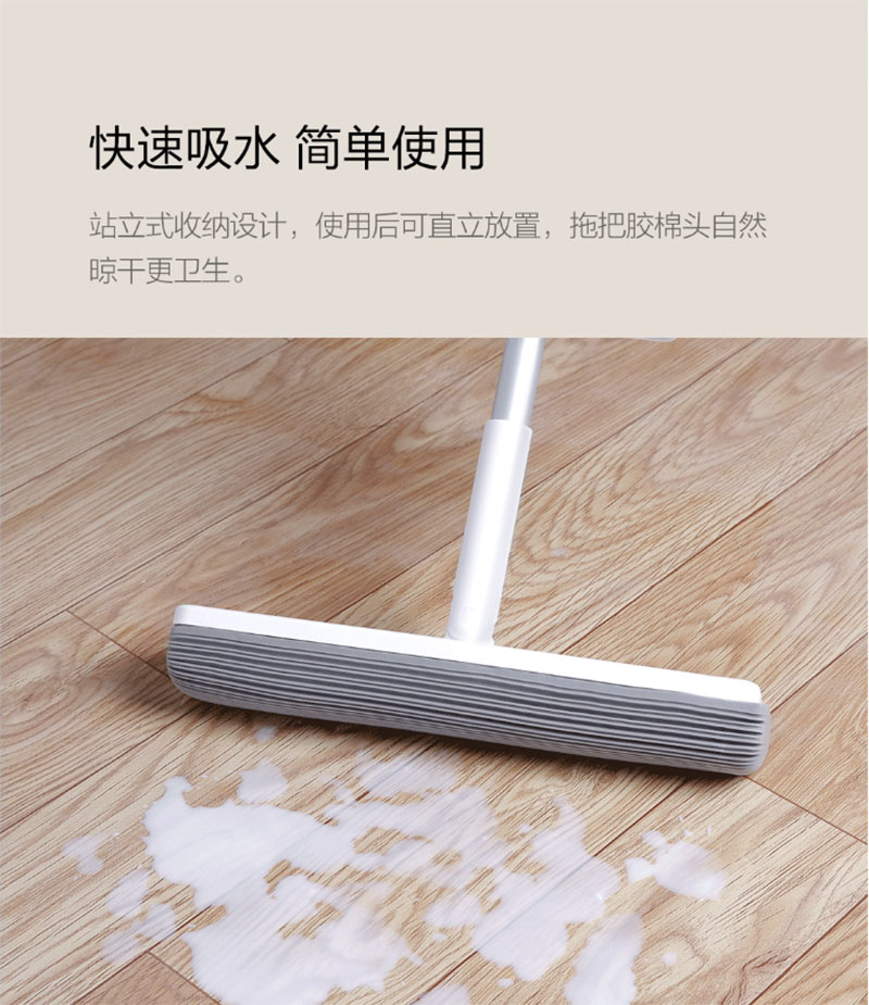 Xiaomi Blue Fish 180 Collodion Mop Head - หัวไม้ถูพื้นคอโลเดียน 180 องศา (3 ชิ้น)