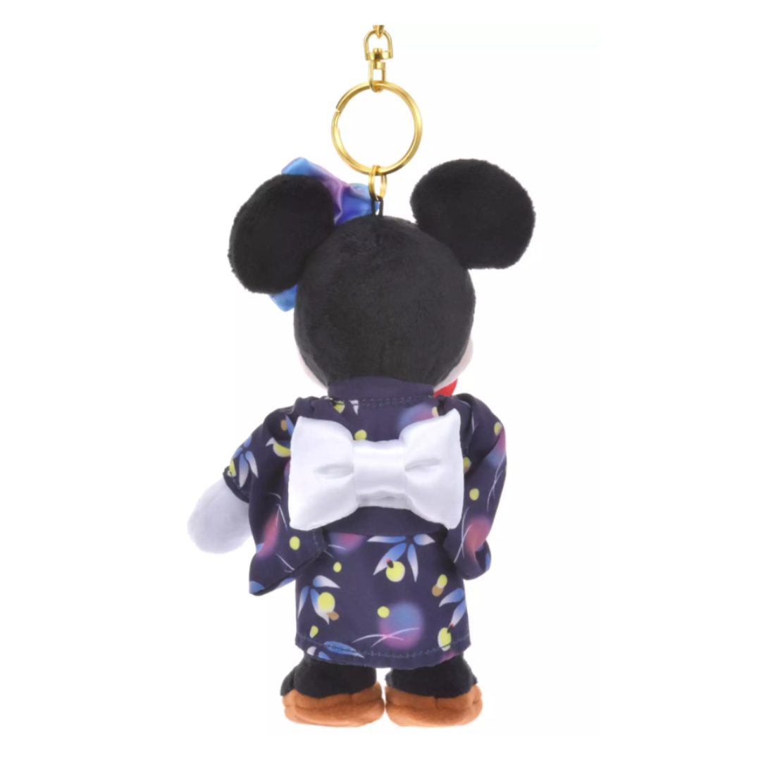 [PRE-ORDER] พวงกุญแจ มินนี่เม้าส์ ใส่ชุดยูกาตะ ถือพัด Minnie Mouse Keychain Japanese Matsuri ミニー ぬいぐるみキーホルダー・キーチェーン