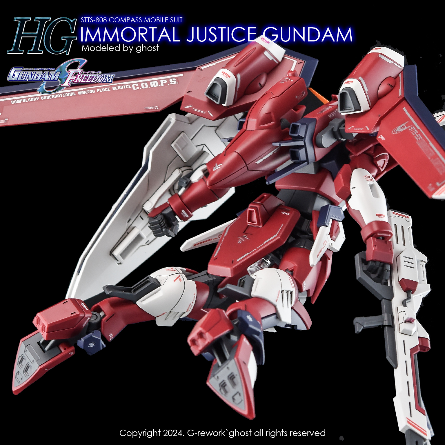 G-REWORK CUSTOM DECAL HG IMMORTAL JUSTICE GUNDAM