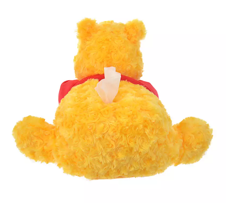 [พร้อมส่ง] YUZU POOH ที่ใส่ทิชชู่ ตุ๊กตาหมีพูห์ ท่านอน Hanyu Yuzuru Tissue Box Cover Yuzu Pooh ของแท้จาก Disney Store Japan プーさん ティッシュボックスカバー