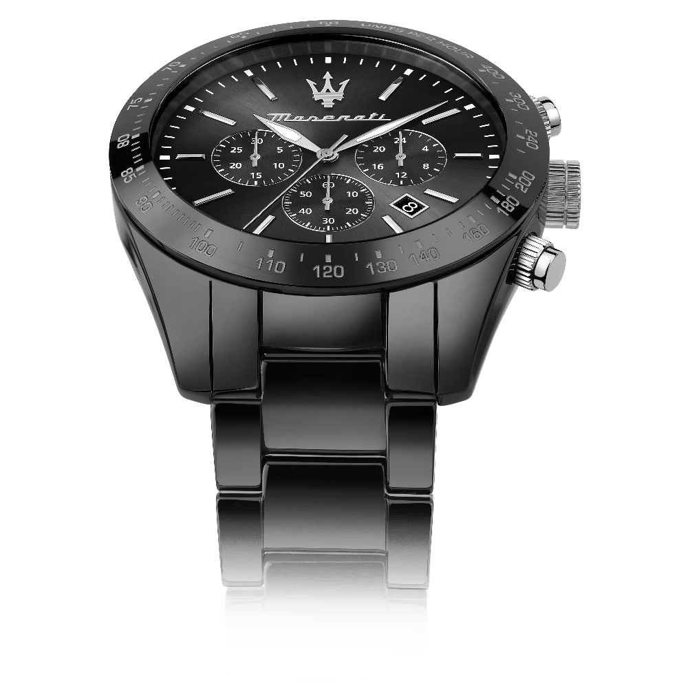 Maserati R8873650001 นาฬิกาผู้ชาย Traguardo Ceramic Quartz Men's Watch