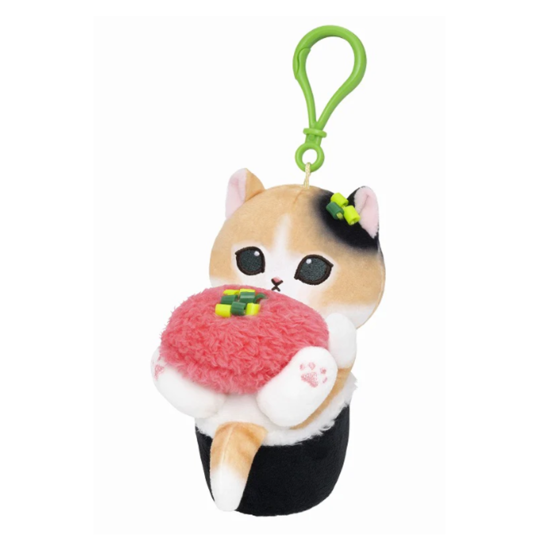 [PRE-ORDER] พวงกุญแจ ตุ๊กตา แมวโมฟุ ซูชิ Mofusand Sushi Negitoro Cat Mascot mofusand お寿司になっちゃったにゃんマスコット(ネギトロ)