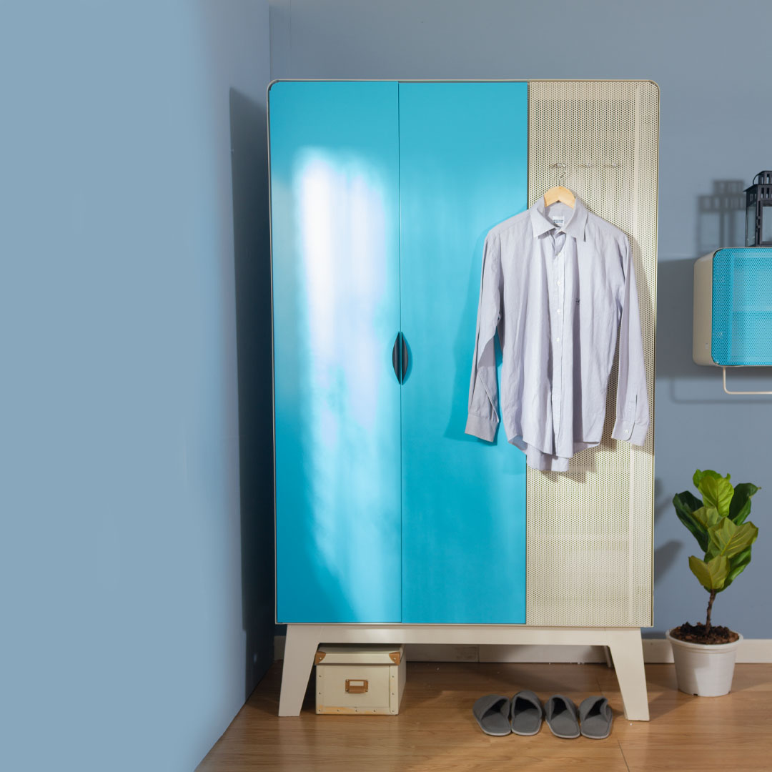 ตู้เสื้อผ้าบานเปิด