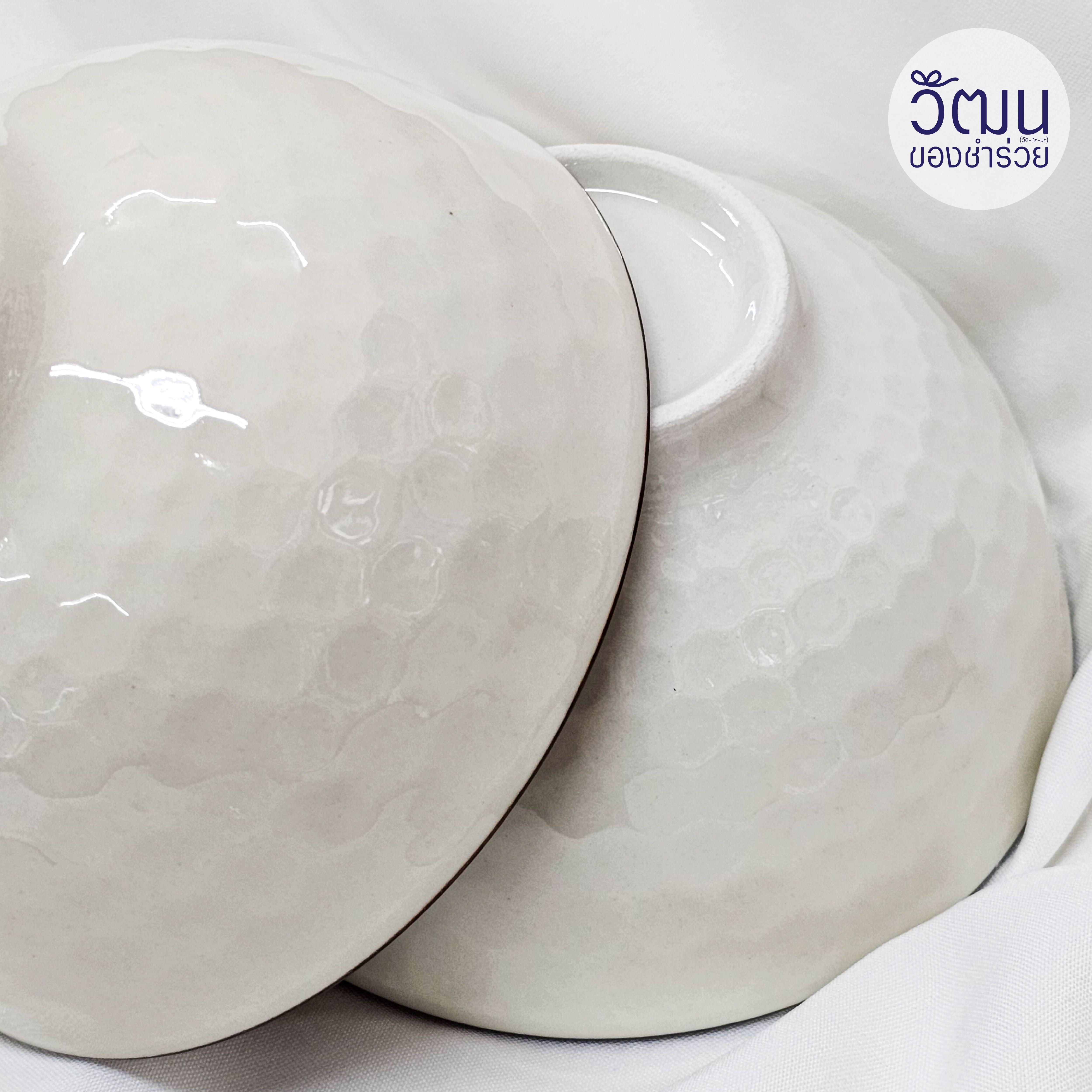 ชุดชาม พร้อมช้อน เซรามิก