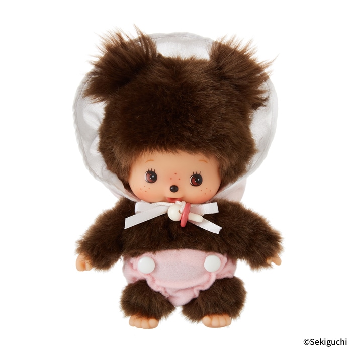 [PRE-ORDER] เซ็ท 2 ตัว เบบี้ ม่อนชิชิ BEBICHHICHI Boy & Girl Size S 14 cm Monchhichi Babychhichi ベビチッチ