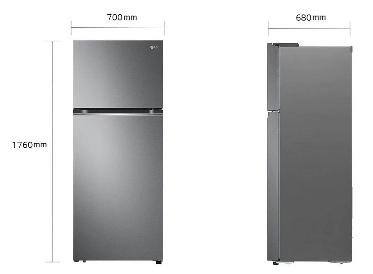 [ผ่อน0%10ด] LG ตู้เย็น 2 ประตู GN-B392PQGB 14 คิว สีเงิน อินเวอร์เตอร์ (ชลบุรีส่งฟรี)