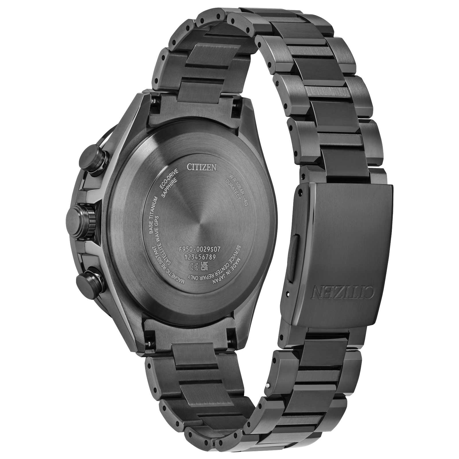 Citizen CC4057-60E นาฬิกาผู้ชาย Attesa Satellite Wave GPS Super Titanium LIMITED EDITION 1900 Men's Watch
