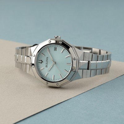 Bulova 96M169 นาฬิกาผู้หญิง Quartz Women's Watch