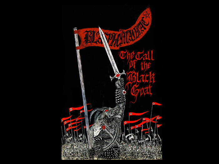 BLASPHEMANIAC ’The call of The Black Goat’. Tape