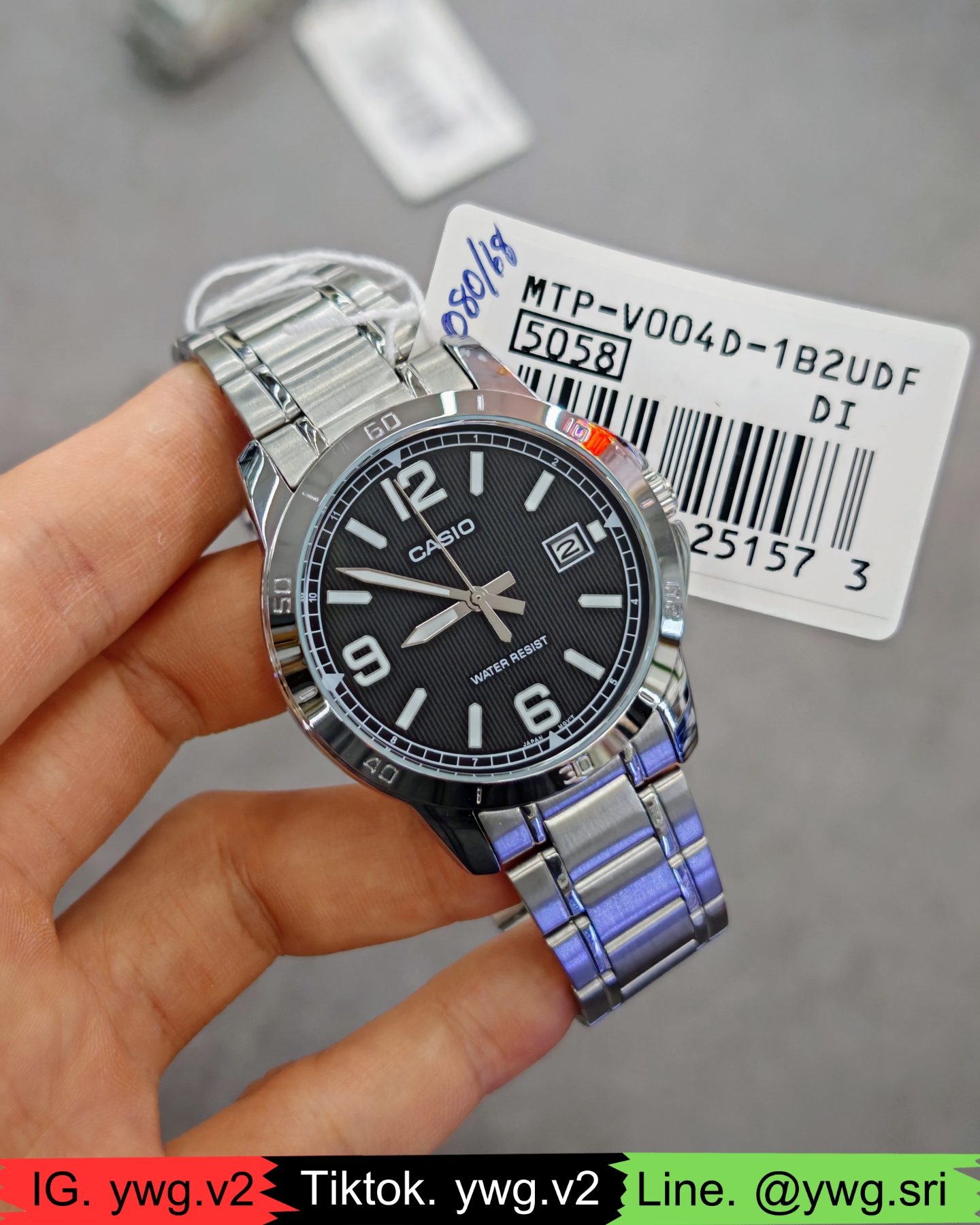 CASIO รุ่น MTP-V004D-1B2