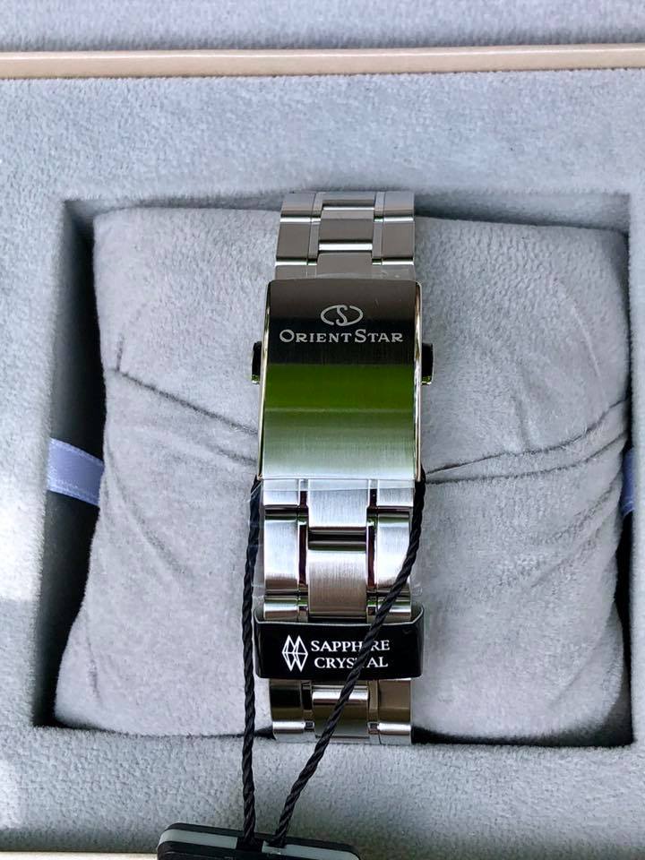 Orient RE-AT0003S00B นาฬิกาผู้ชาย Orient รุ่น RE-AT0003S00B, Orient Star Automatic Open Heart Power Reserve Made in Japan Men's Watch