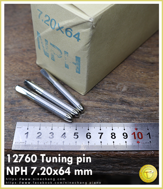 12760 Tuning pin NPH 7.20x64 mm