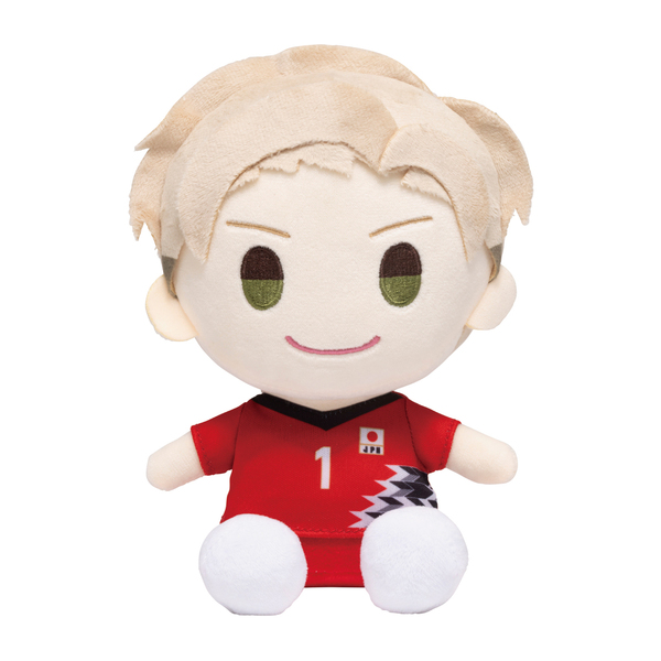 [PRE-ORDER] ตุ๊กตา ยูจิ นิชิดะ จาก 7net นักวอลเล่ย์บอลชาย ทีมชาติญี่ปุ่น ใส่เสื้อยูนิฟอร์ม เบอร์ 1 Japan Men's Volleyball Team Plush Toy Yuji Nishida
