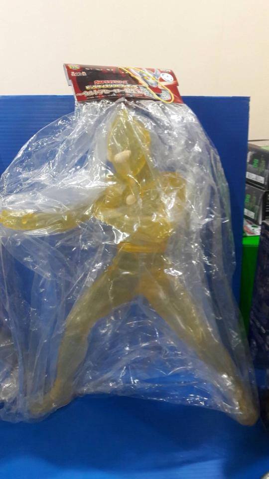 Banpresto Soft Vinyl Ultraman 35 cm - Ultraman Tiga (Clear Ver.)
