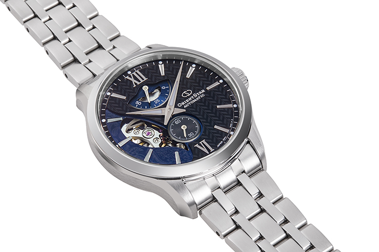Orient RE-AV0B03B00B นาฬิกา ชาย-หญิง Orient Star Contemporary Open Heart Automatic Unisex Watch