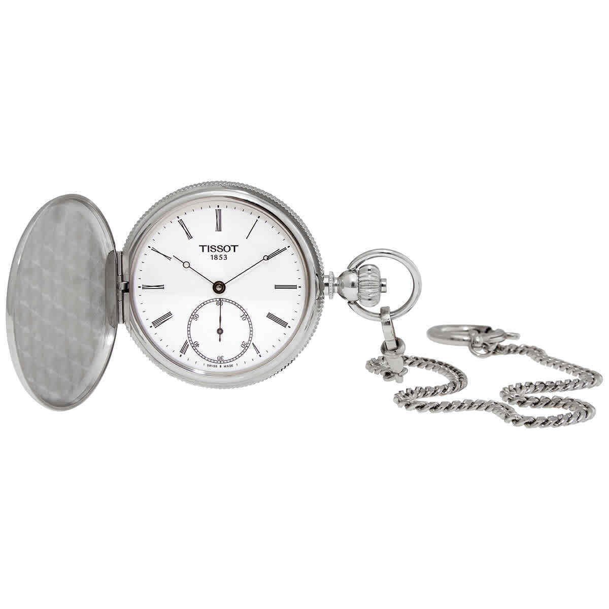 Tissot T867.405.19.013.00 นาฬิกาพก Savonnette Hand Wind Pocket Watch