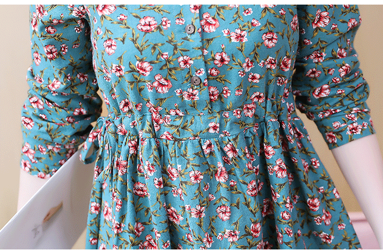 ชุดคลุมท้องสไตล์เกาหลี แบบสวยมาก กระดุมเปิดได้ มีเชือกปรับขนาดครรภ์ด้านข้าง M L XL XXL