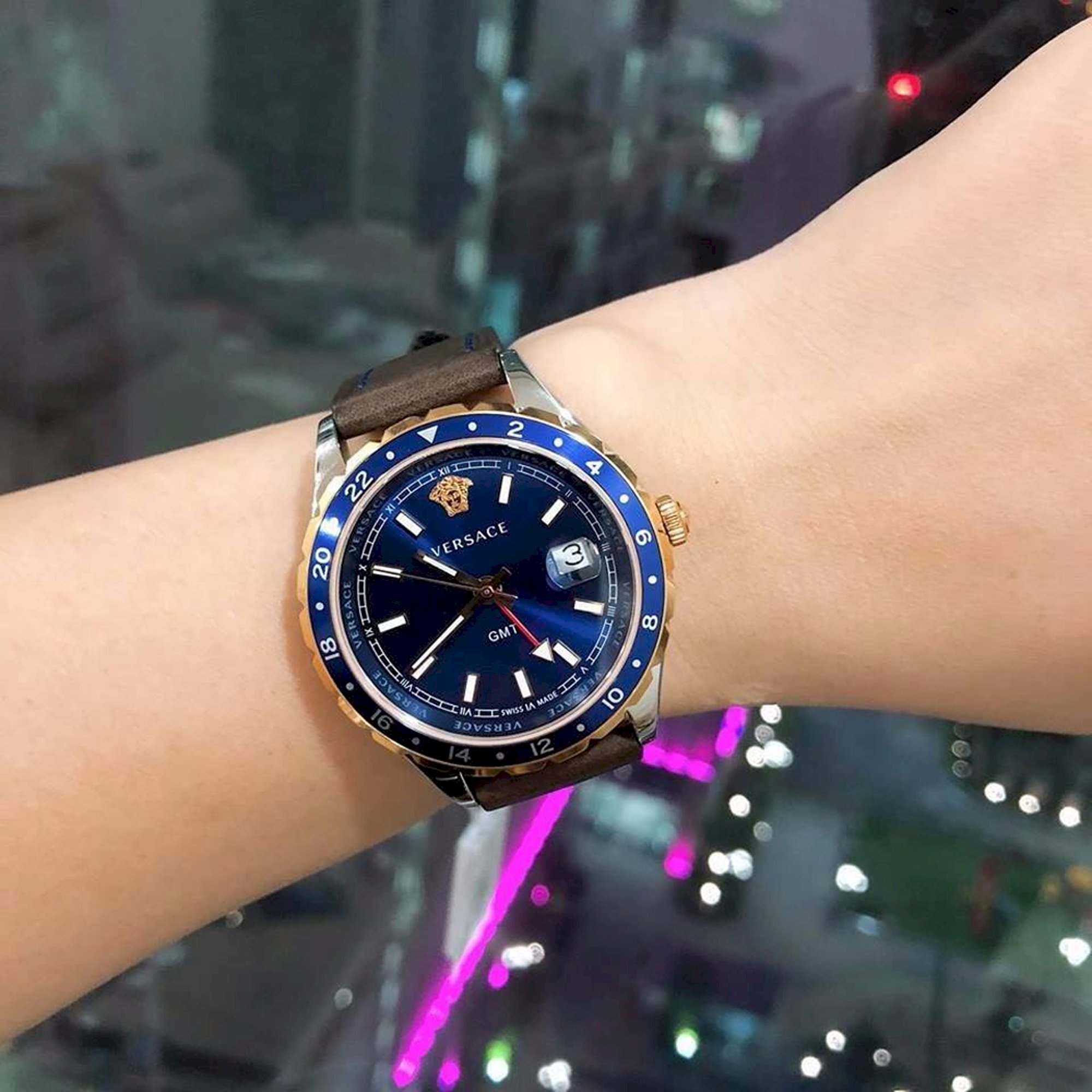 Versace VE3A00420 นาฬิกาผู้ชาย Quartz Men's Watch