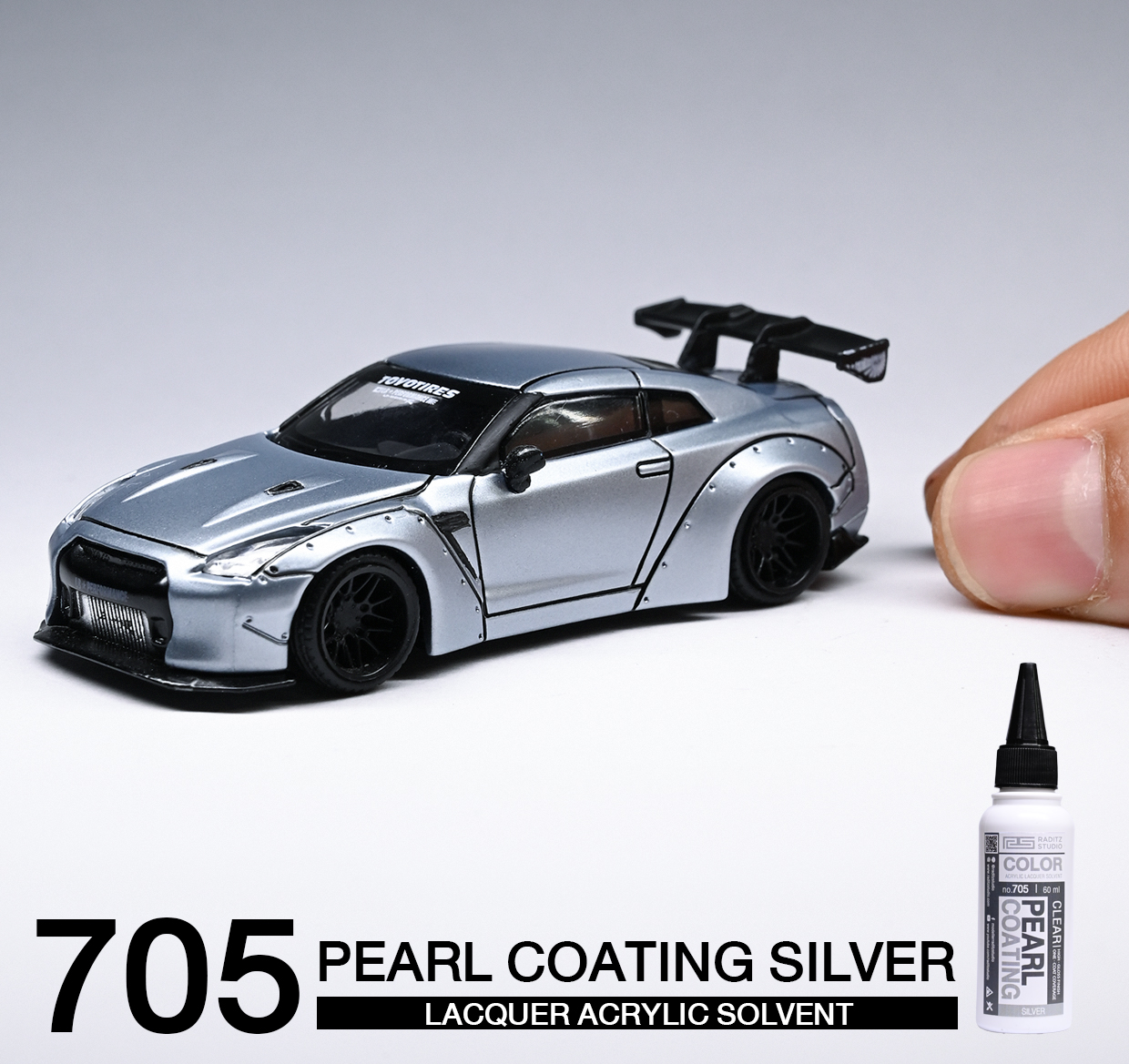 PL705S Pearl Coating Silver 60ml