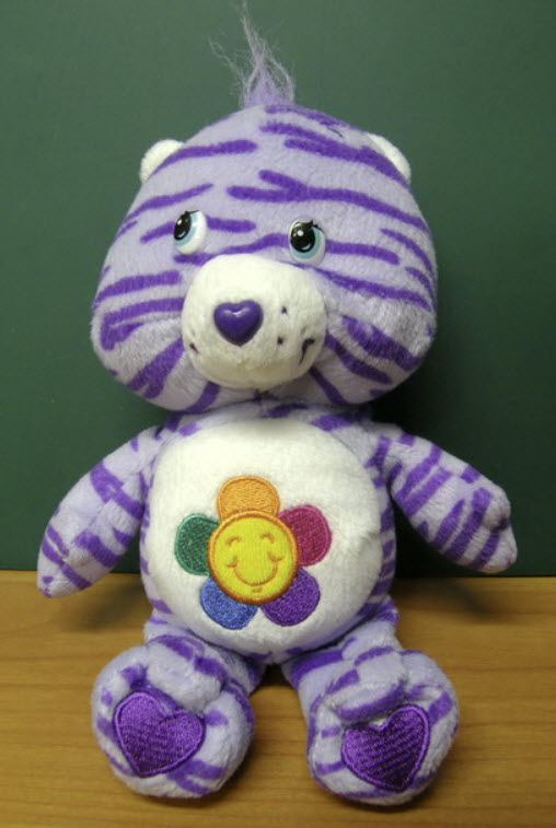 Harmony Bear ลายสีม่วง ขนาด 8 นิ้ว (มือสอง)