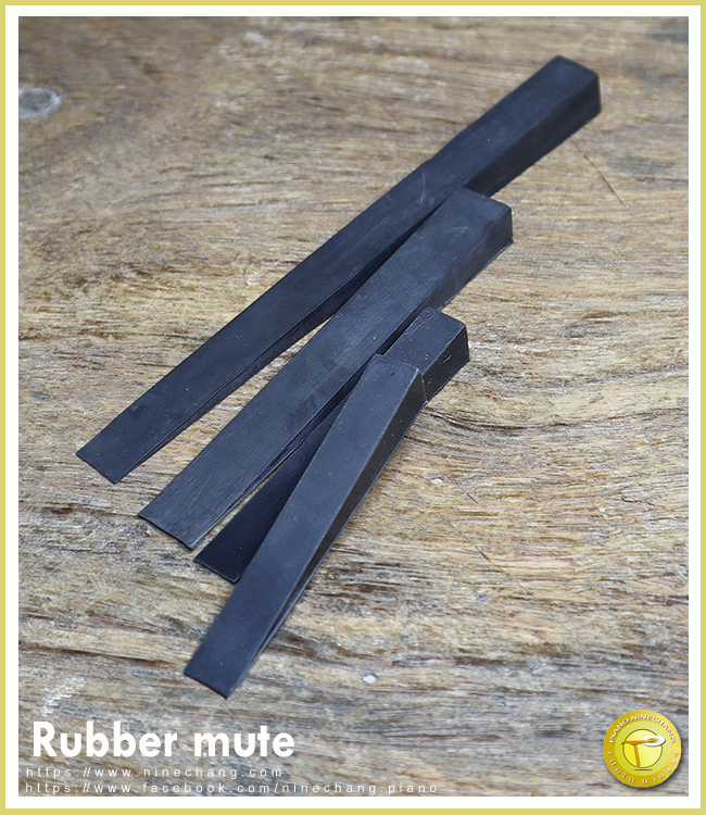 Rubber mute