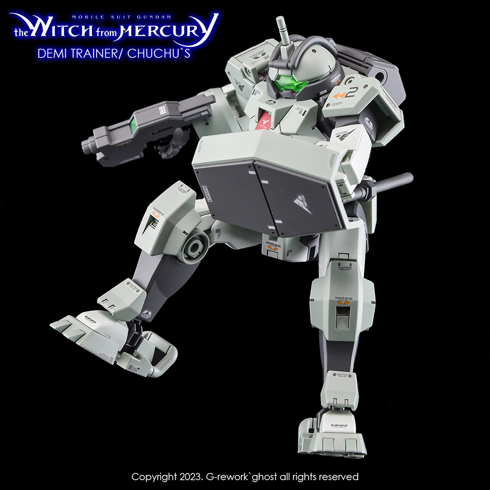 G-REWORK CUSTOM DECAL HG 1/144 CHUCHU DEMI & DEMI TRAINER