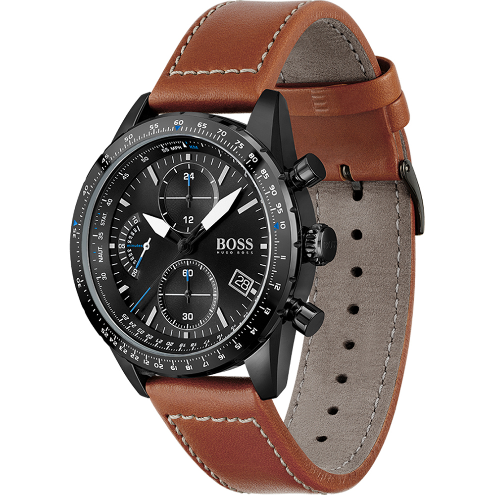 Hugo Boss 1513851 นาฬิกาผู้ชาย Pilot Edition Chrono Quartz Men's Watch