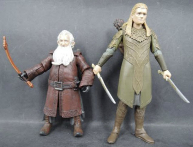 ฟิคเกอร์ Legolas Greenleaf คู่กับ Balin ขนาด 3-4 นิ้ว