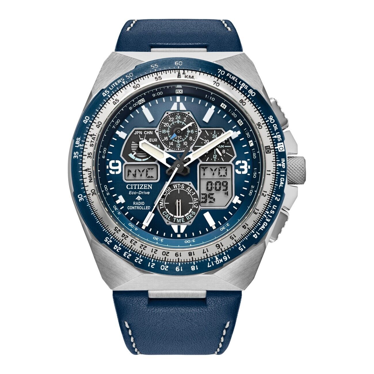 Citizen JY8148-08L นาฬิกาผู้ชาย Promaster Skyhawk A-T Eco-Drive Men's Watch