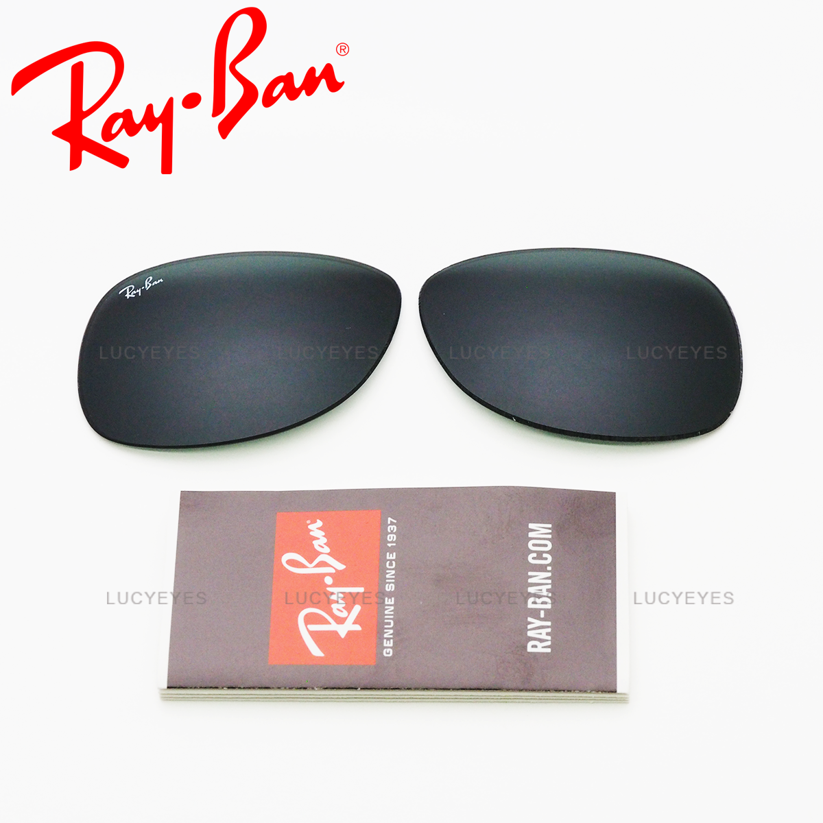 เลนส์ RAYBAN แท้ 100% RB3502 002, RB3502 029 เลนส์สีเขียว