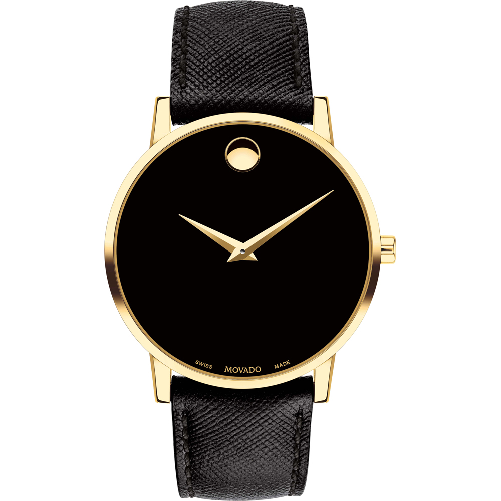 Movado 0607195 นาฬิกาผู้ชาย Museum Quartz Men's Watch