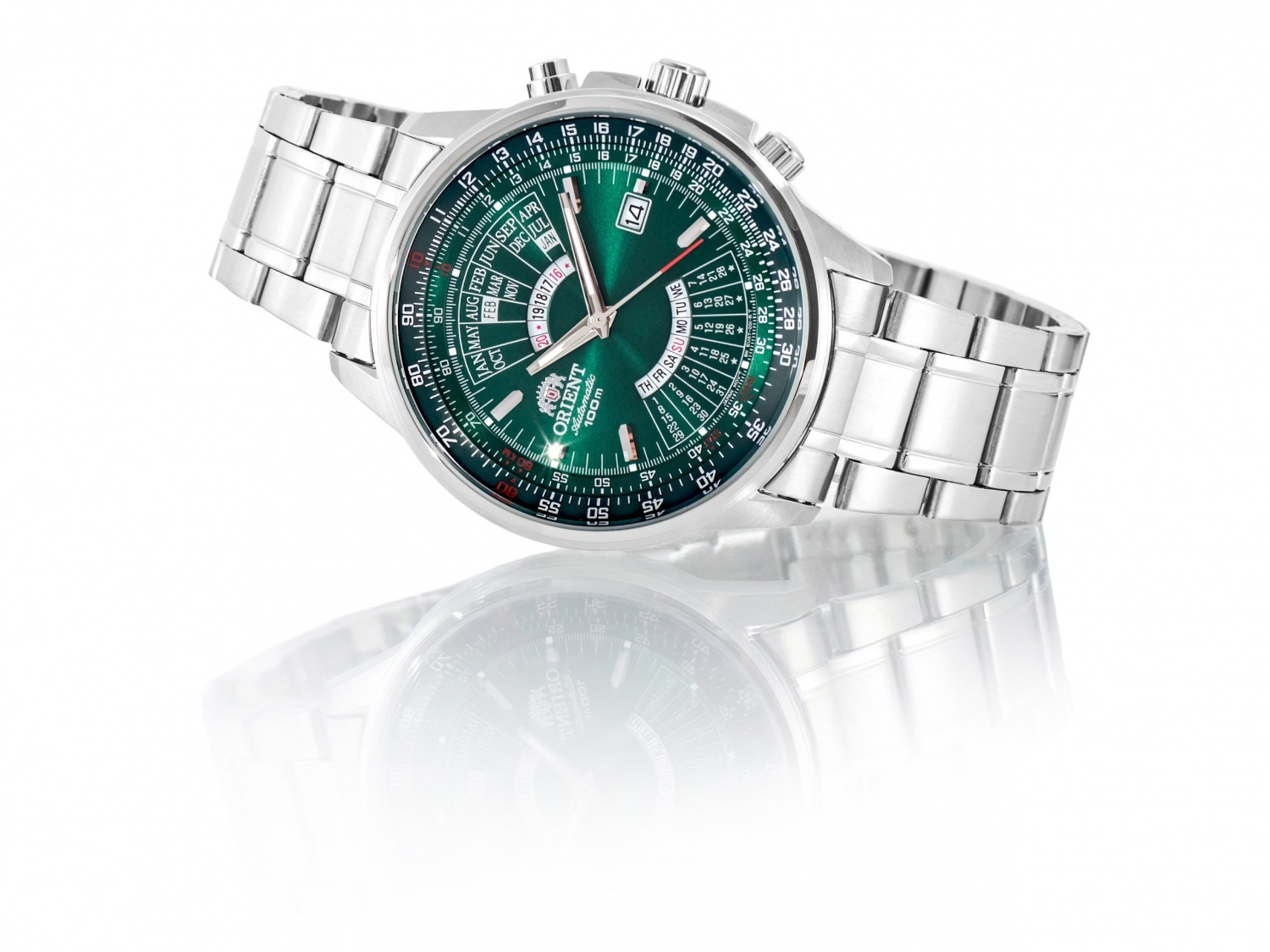 Orient EU07007FX นาฬิกาผู้ชาย Multi-Year Perpetual Calendar Automatic Men's Watch