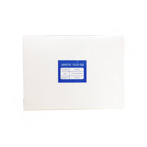 พลาสติกเคลือบบัตร ขนาด 111x154mm.
