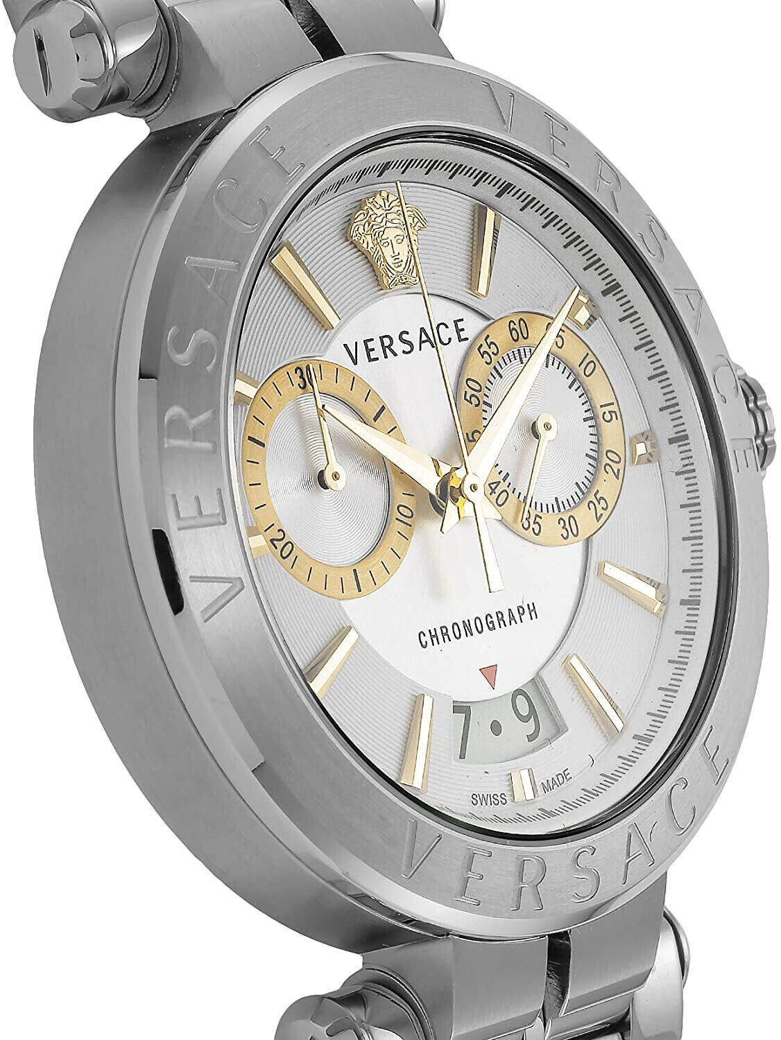Versace VE1D00919 นาฬิกาผู้ชาย Aion Chronograph Quartz Men's Watch