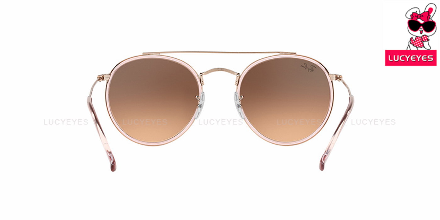 RayBan RB3647N 9069/A5 ROUND DOUBLE BRIDGE