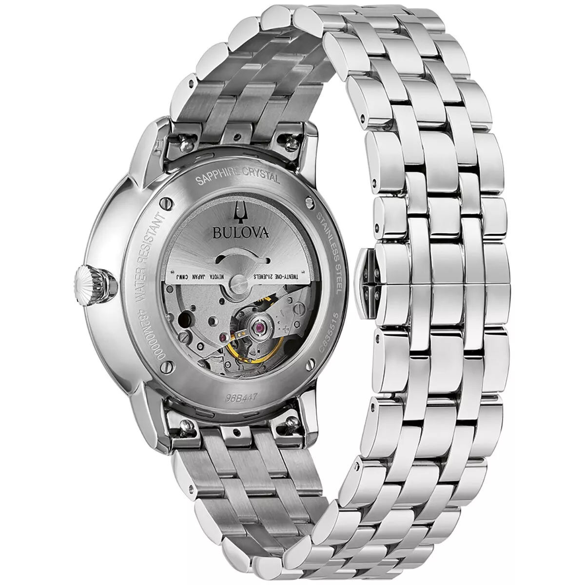 Bulova 96B447 นาฬิกาผู้ชาย Automatic Men's Watch