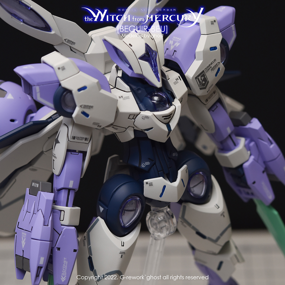 G-REWORK CUSTOM DECAL HG 1/144 BEGUIR-BEU