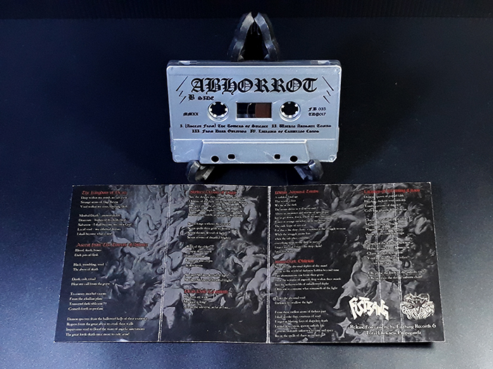 ABHORROT'Abysmal Echoes' Tape.