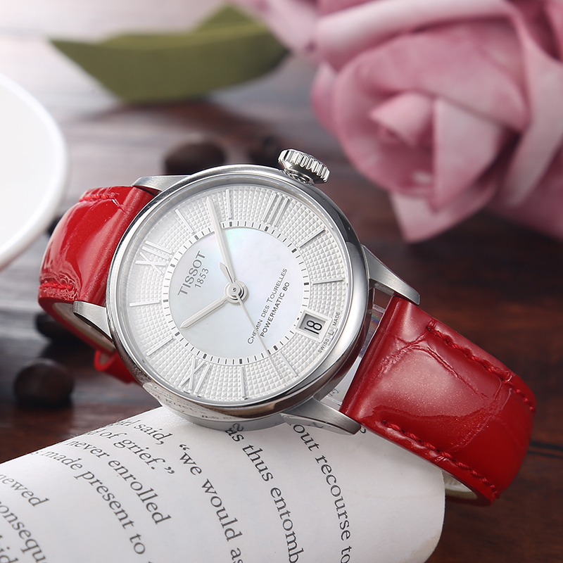 Tissot T099.207.16.118.00 นาฬิกาผู้หญิง T-Classic Chemin Des Tourelles Powermatic 80 Women's Watch