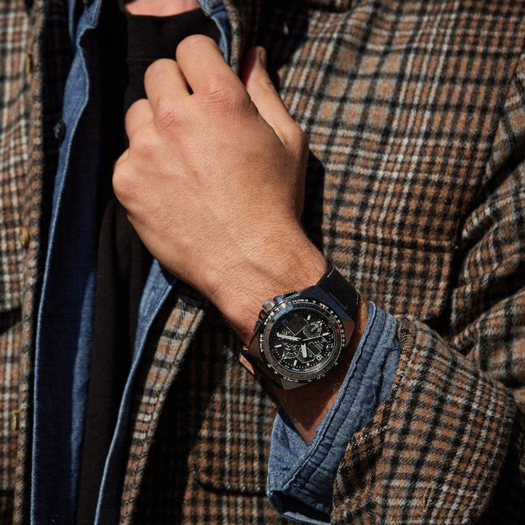 Citizen JY8148-08L นาฬิกาผู้ชาย Promaster Skyhawk A-T Eco-Drive Men's Watch