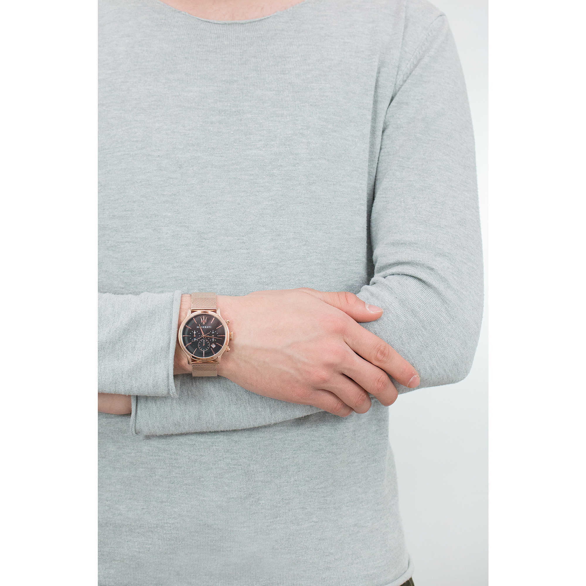 Maserati R8873618005 นาฬิกาผู้ชาย Maserati รุ่น R8873618005 Epoca Chronograph Men's Watch