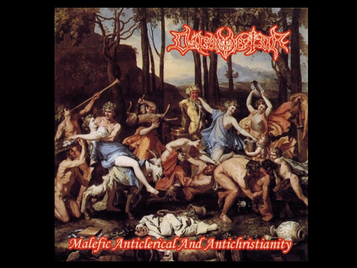 DIFAMATOR'Malefic Anticlerical And Antichristianity' CD