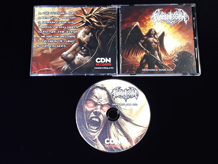 BLOODMESIAH 'Denounce Your God' CD
