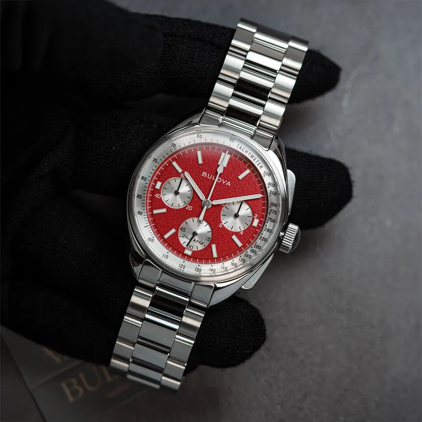 Bulova 96K115 นาฬิกาผู้ชาย Lunar Pilot Blood Moon Men's Watch